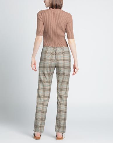 Sandro Ferrone Woman Pants Sand Size 10 Polyester, Viscose, Elastane