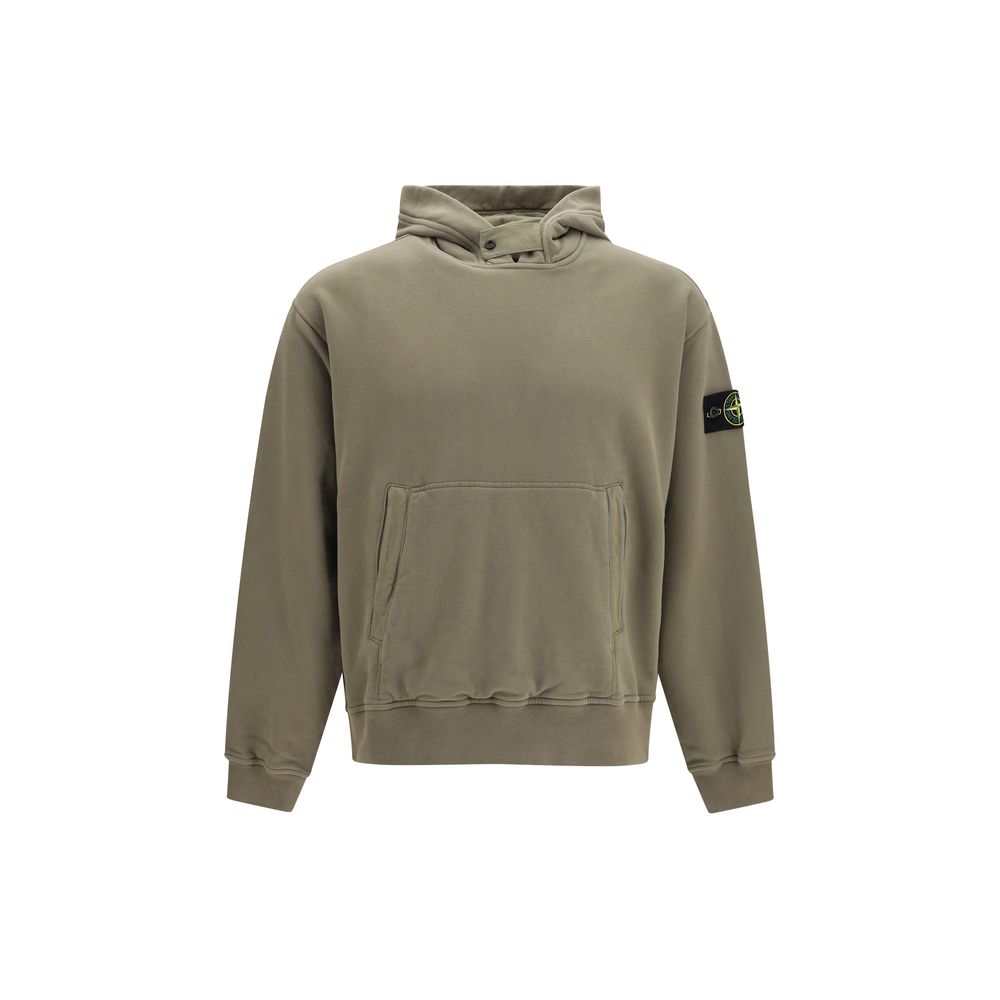Cotton Hoodie Hoodie — Beige