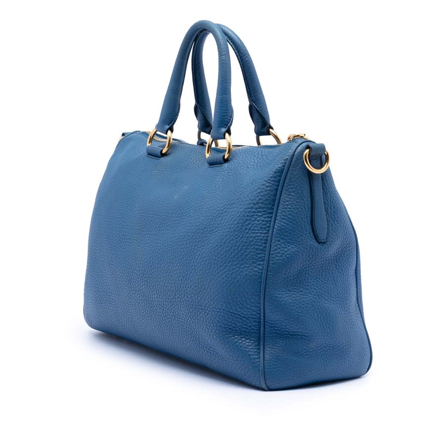 Pre-owned Vitello Daino Zip Top Satchel S0N72H30QPL38QFV