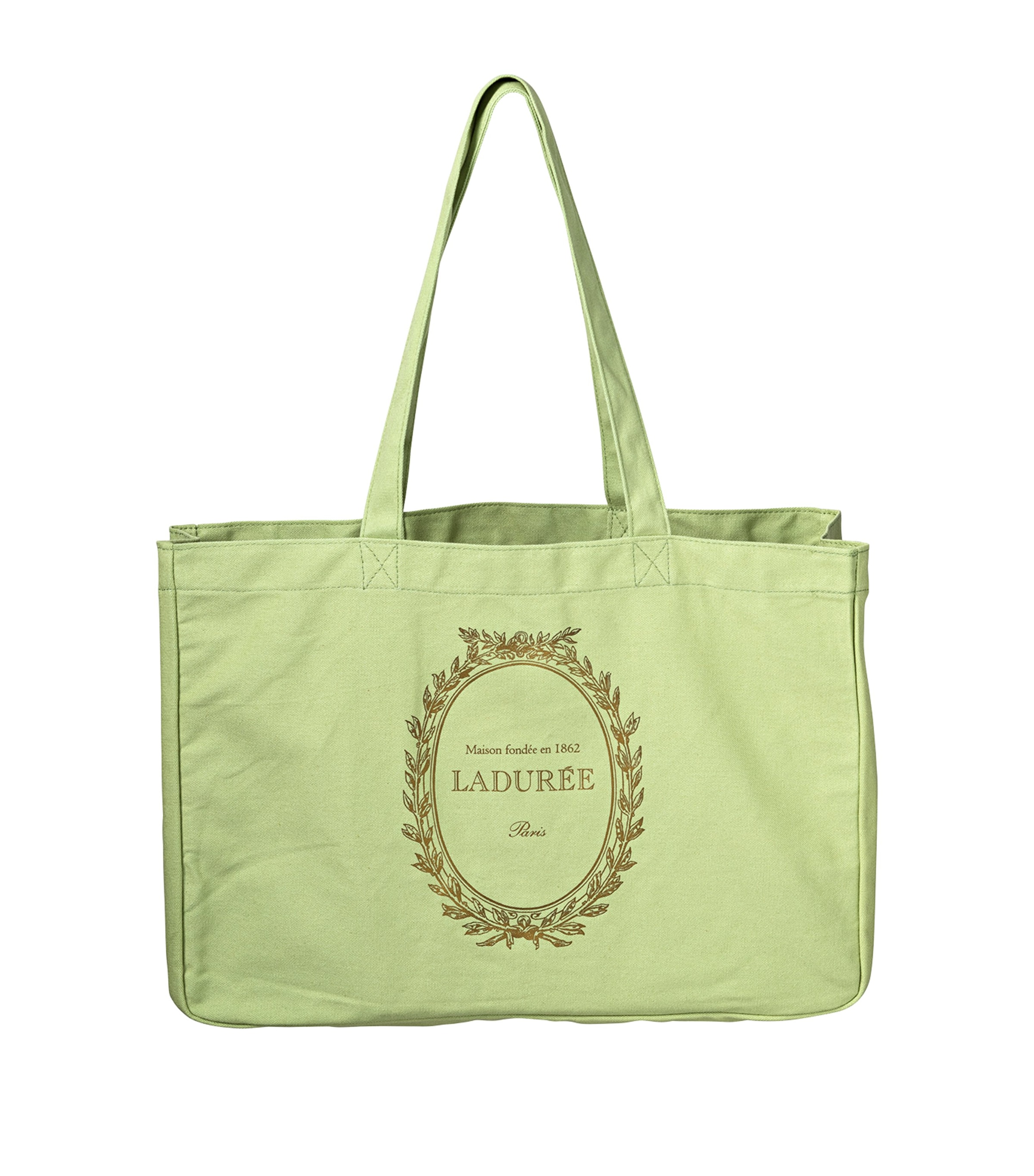 Large Organic Cotton Logo Tote Bag
