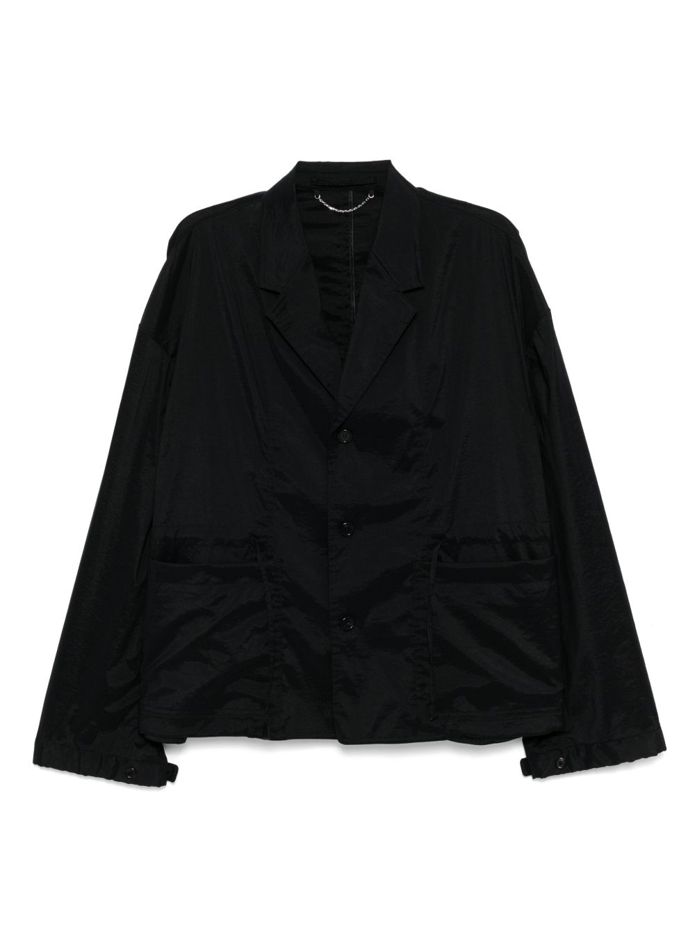 Box pleats blazer - Black