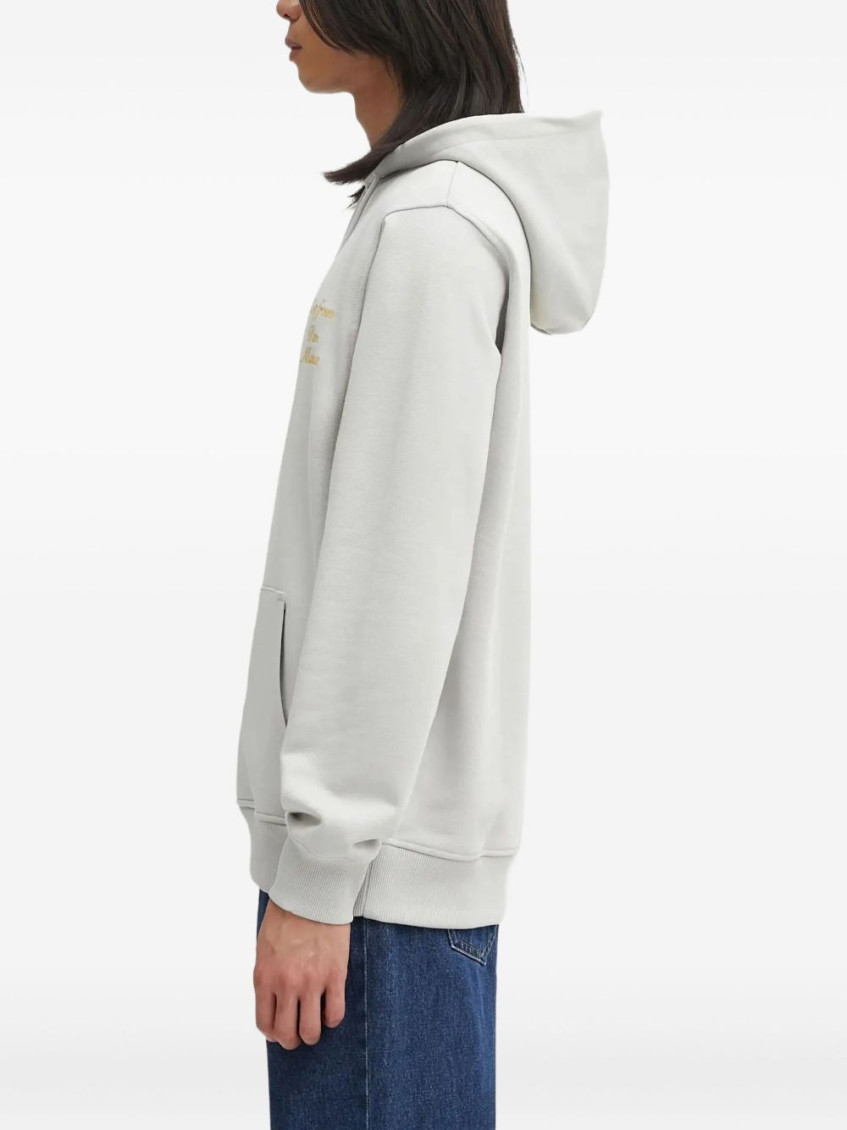 Drôle De Monsieur - logo hoodie featuring kangaroo pocket