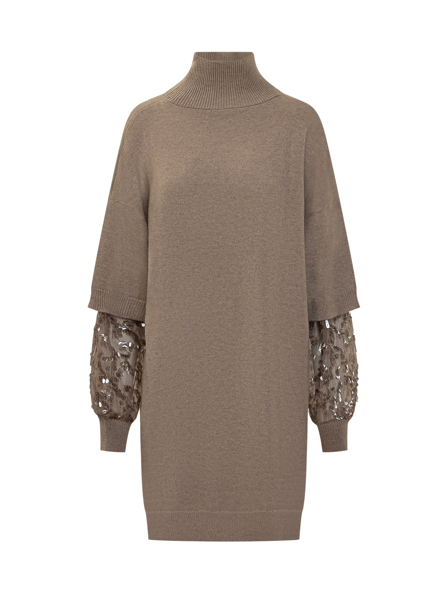 Cashmere Sweater Mini Dress