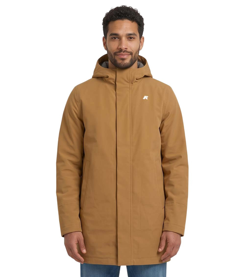 Brown Hood Parka Jacket