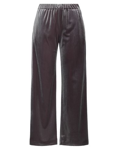 Woman Pants Grey Size 4 Polyester, Elastane