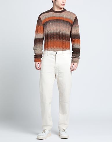 Man Sweater Light grey Size XL Wool, Acrylic
