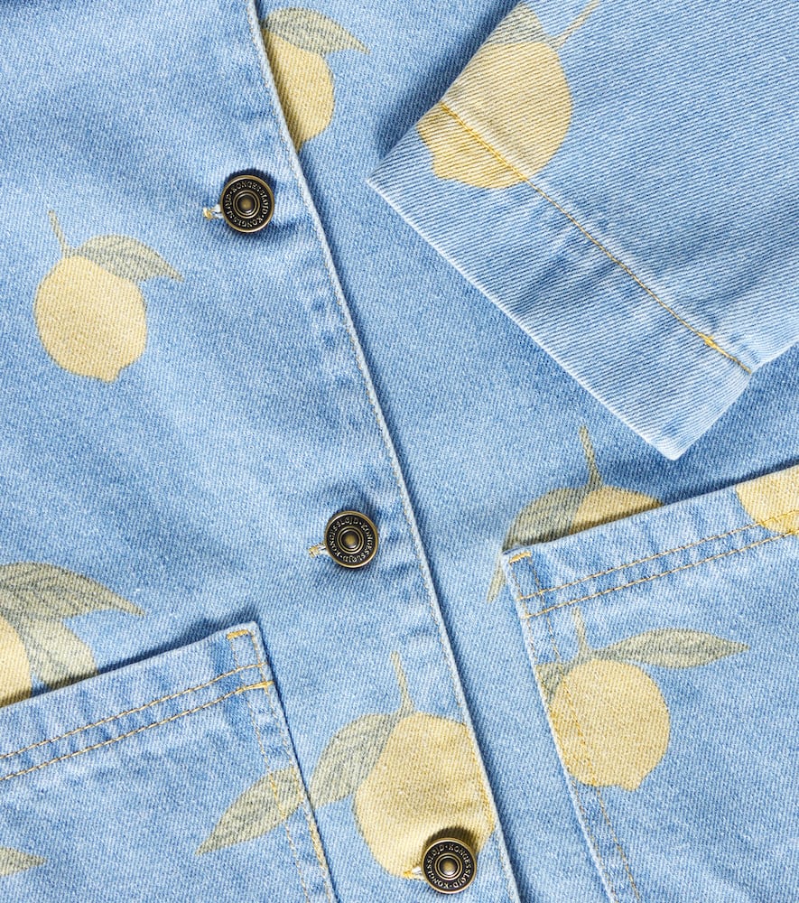 Konges Sløjd Magot printed denim jacket