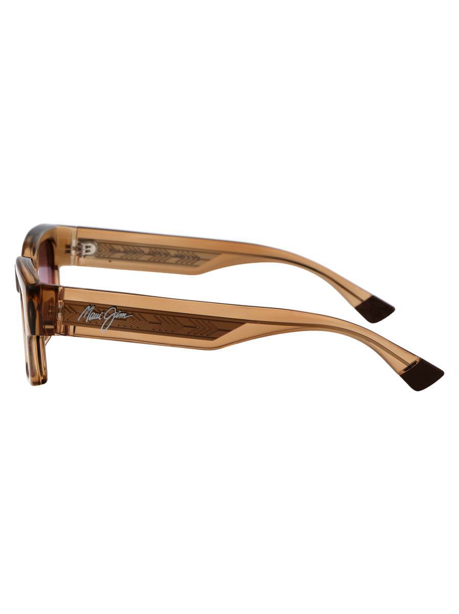 Sunglasses in 01 Rose Kenui Shiny Trans Light Pink