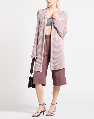 Woman Cardigan Pink Size ONESIZE Viscose, Cotton
