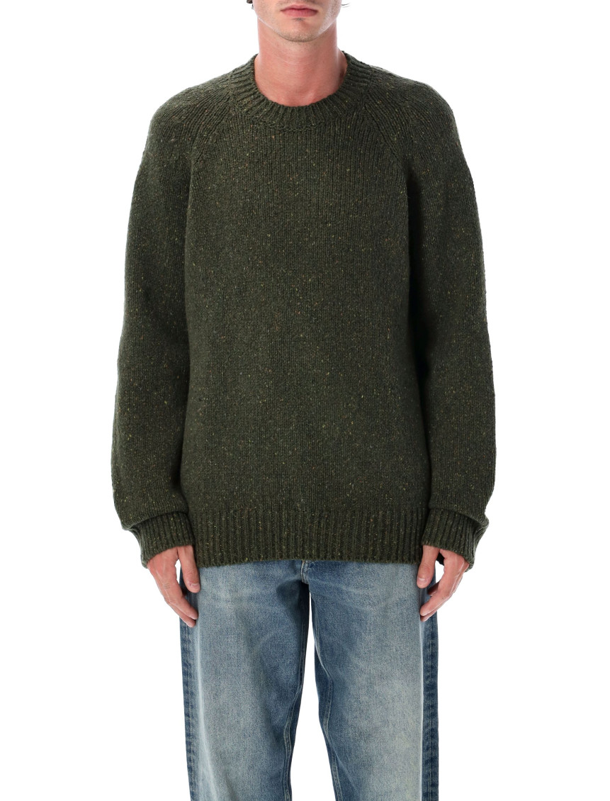 Dark Green Roundneck Pullover