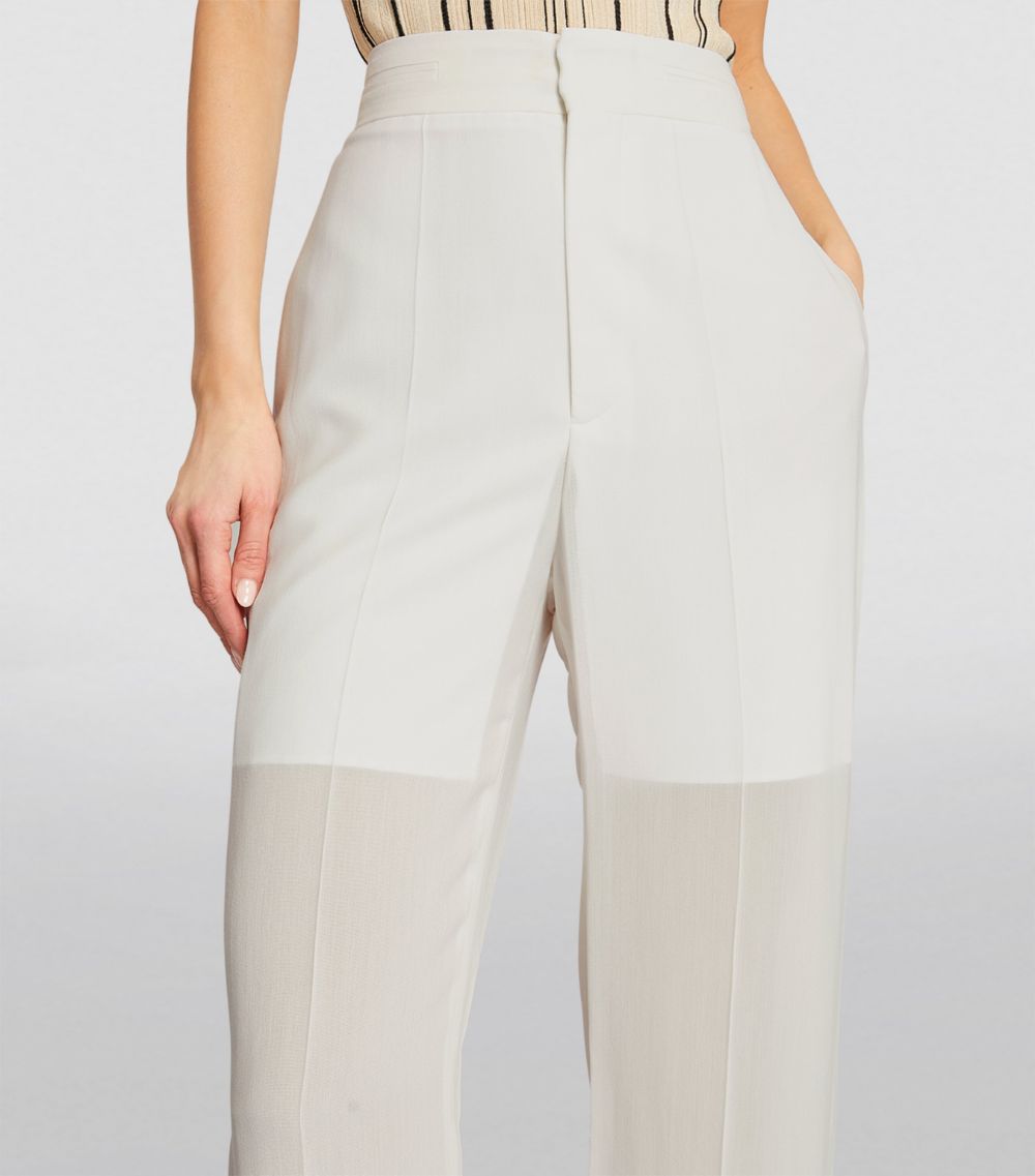 Straight Tailored Trousers