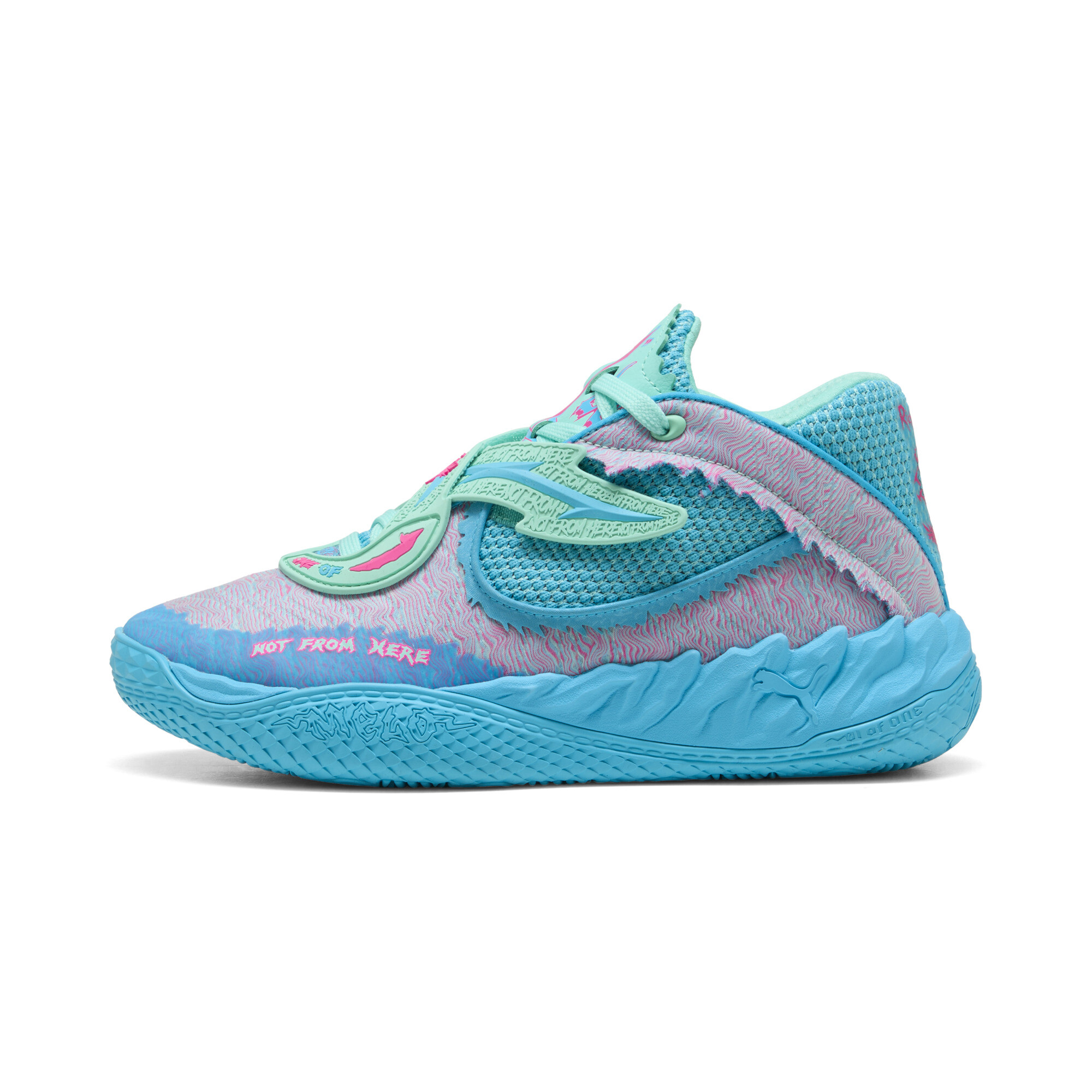 PUMA x RICK AND MORTY MB.05 Basketball Shoes in Orange