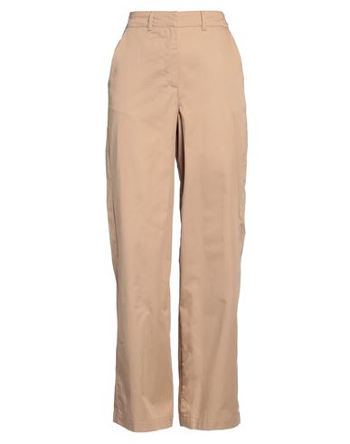 Woman Pants Camel Size M Cotton