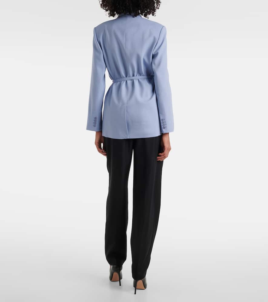 Victor wool crêpe jacket