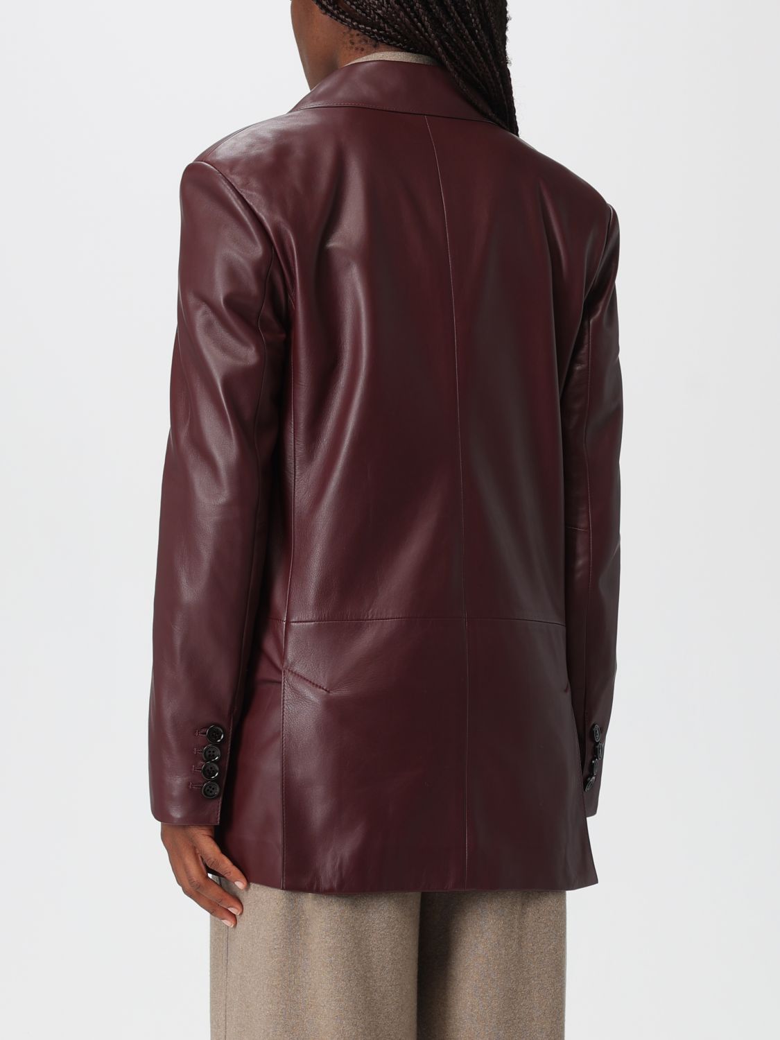 Blazer Woman color Cherry