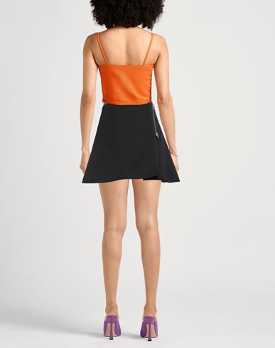 Courrèges Woman Mini skirt Black Size 6 Cotton