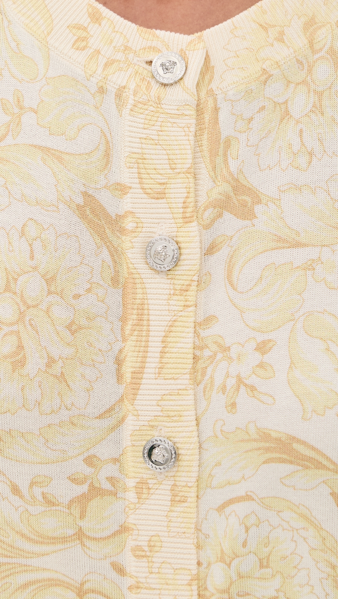 Knit Sweater Washed Out Gold