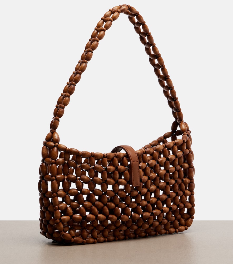 Le 5 à 7 Mini beaded shoulder bag