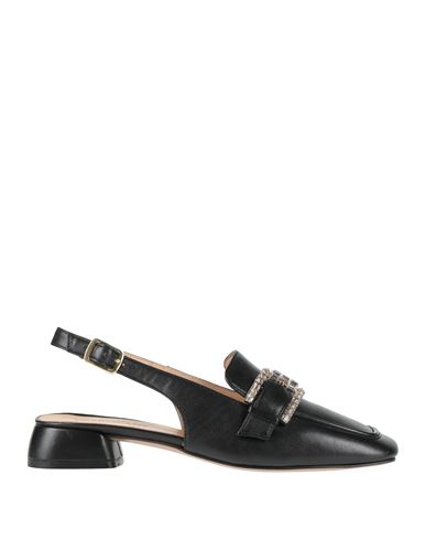 Woman Pumps Black Size 10 Leather