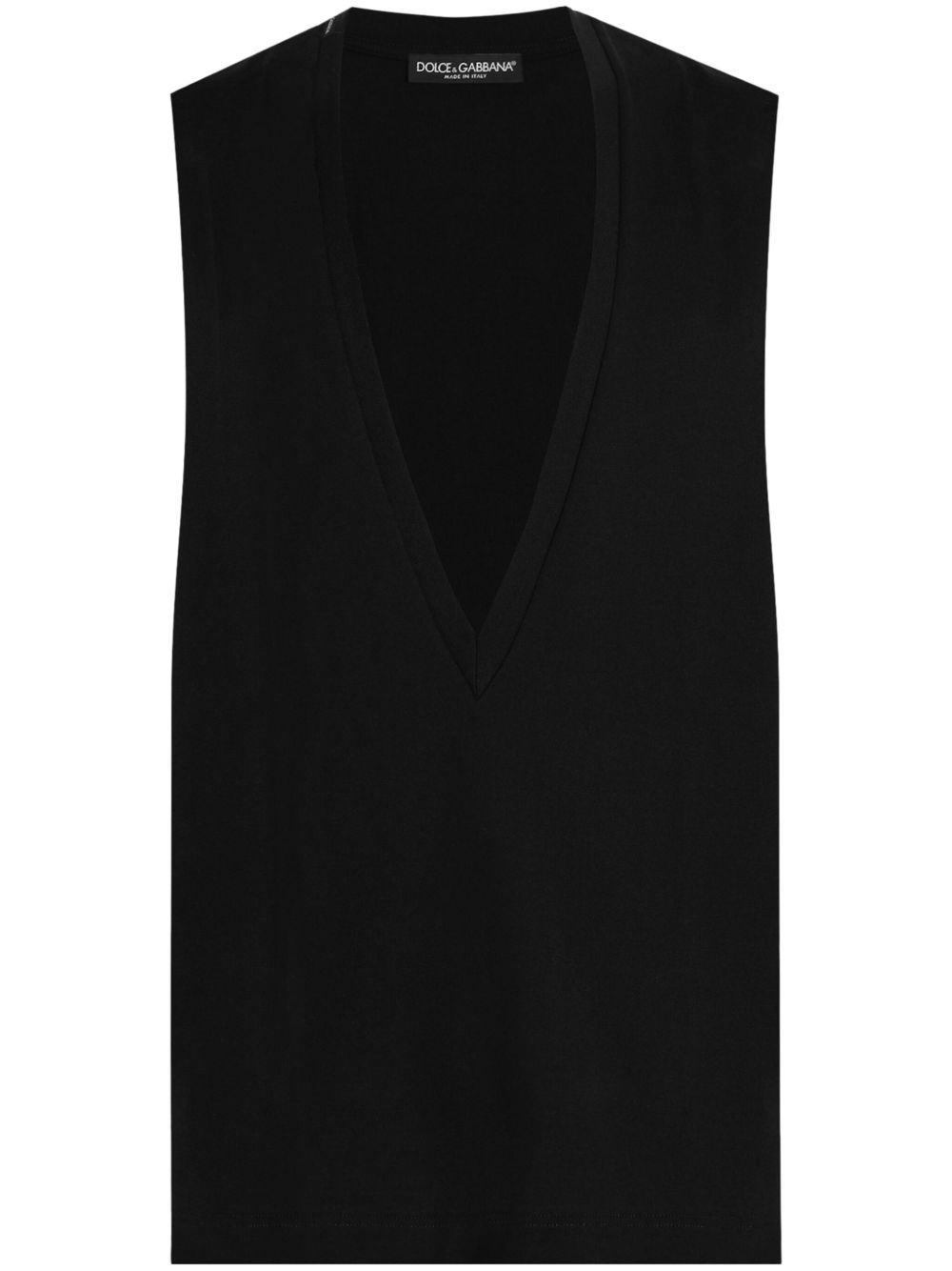 Dolce & Gabbana V-neck vest - Black