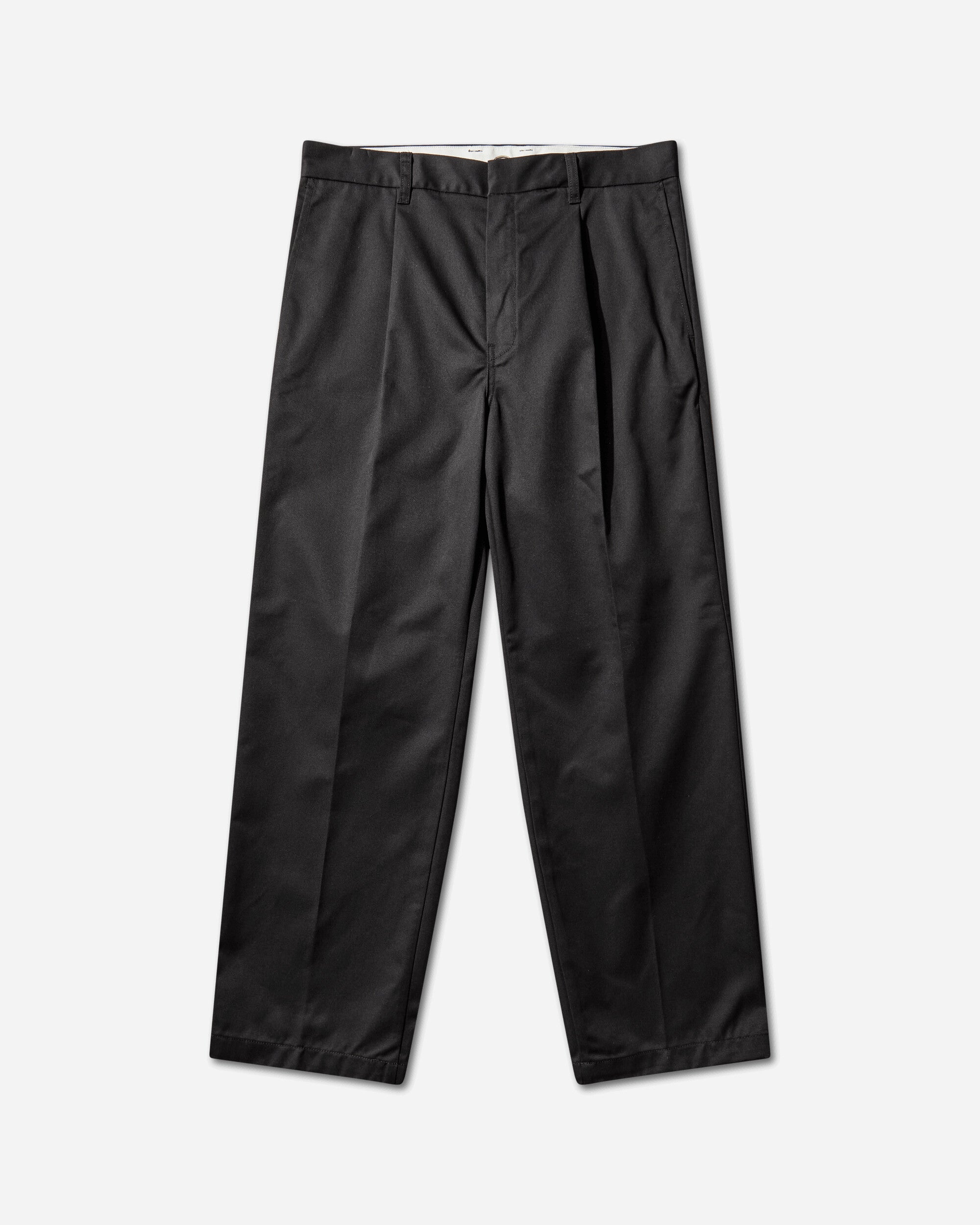 Men s Dickies Pleated Trousers Black