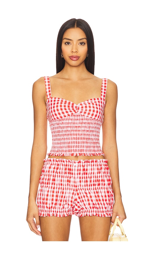 MAJORELLE Roxy Top in Red. -  XS also in L, M