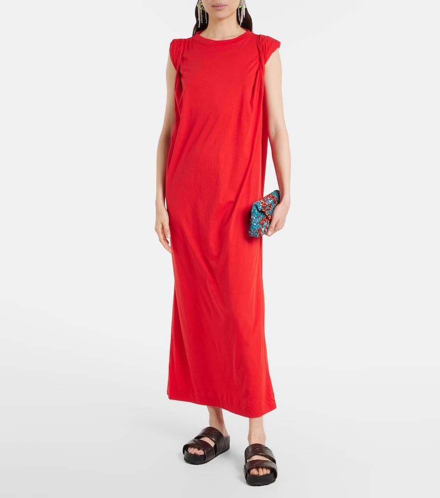 Cotton midi dress