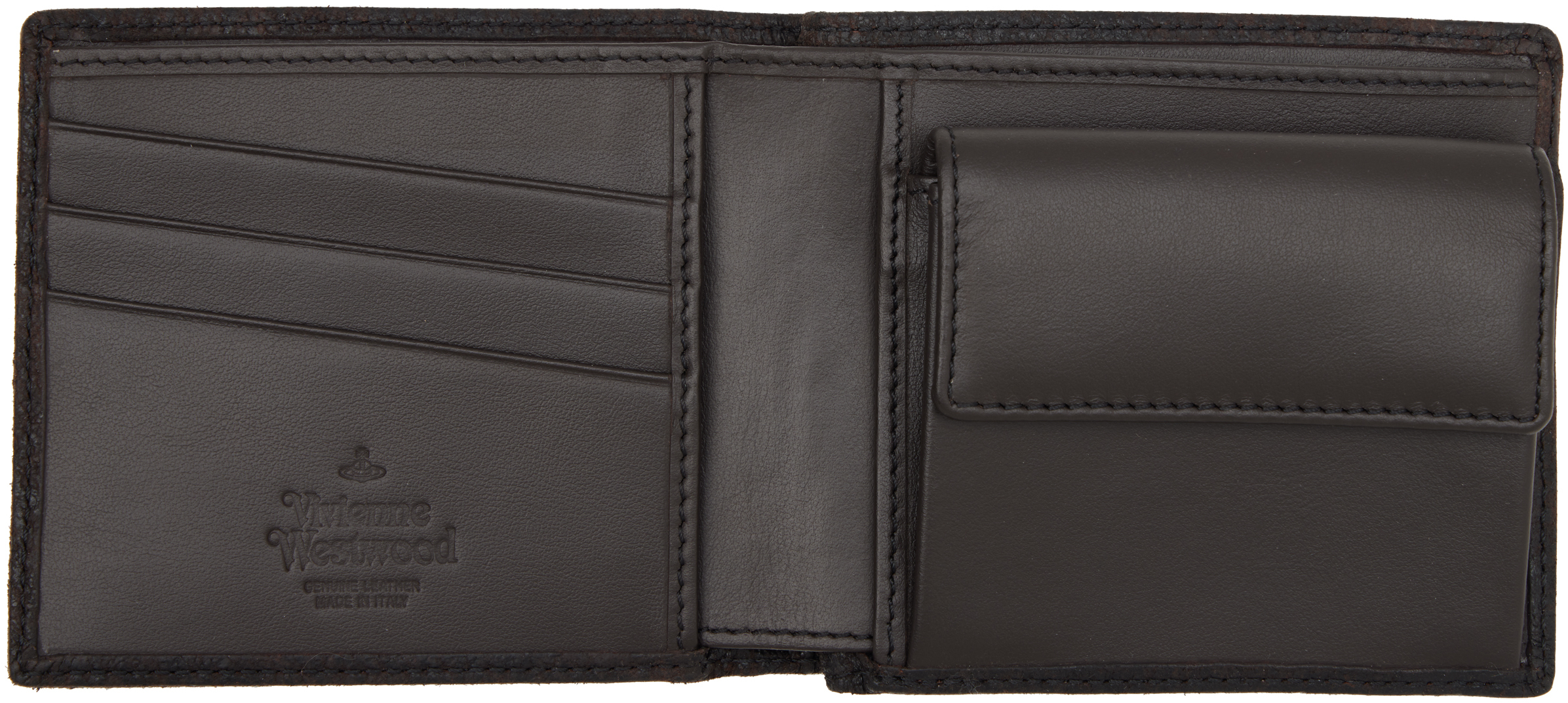 Brown Coin Pocket Man Wallet