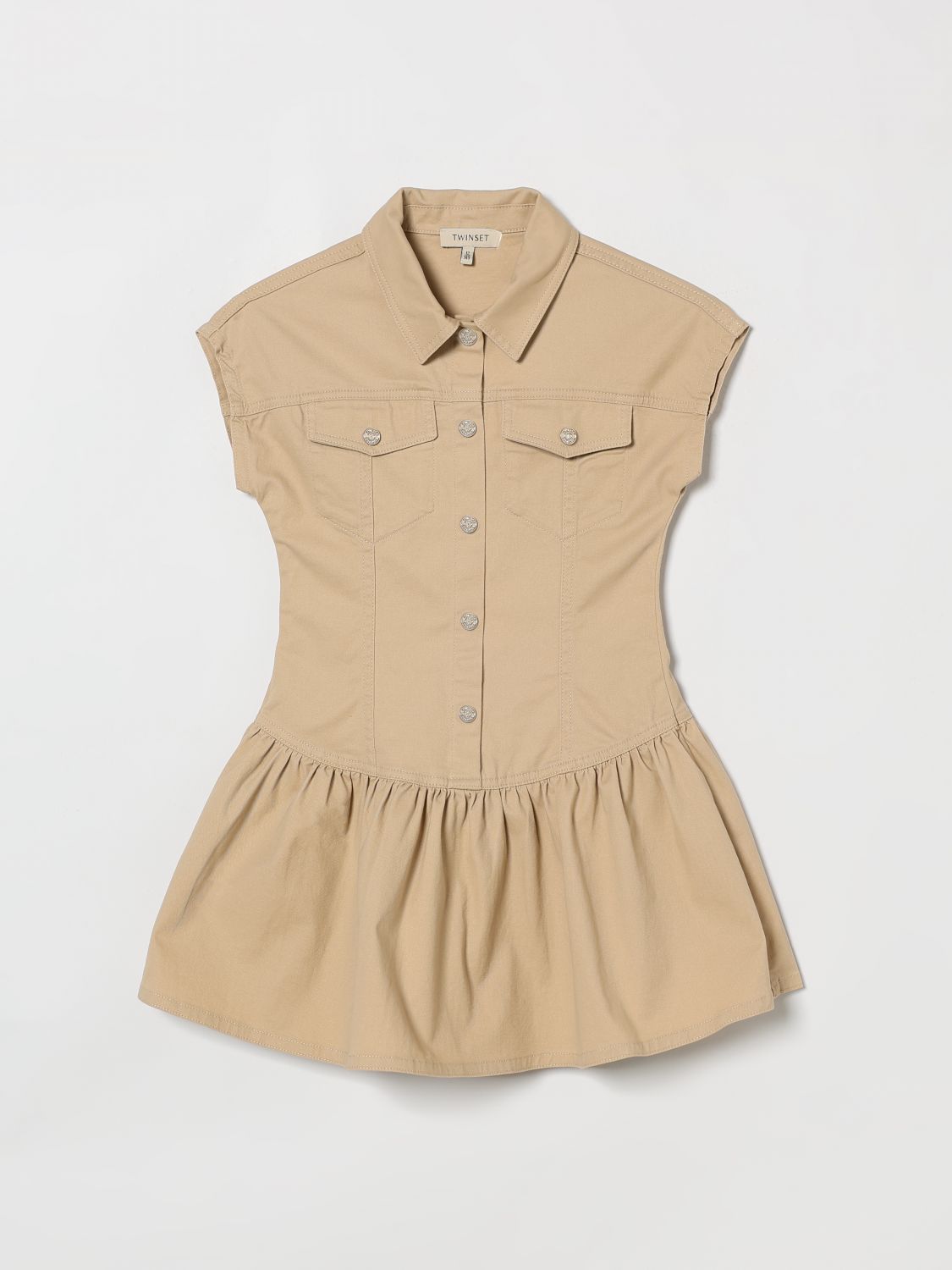Dress Kids color Beige
