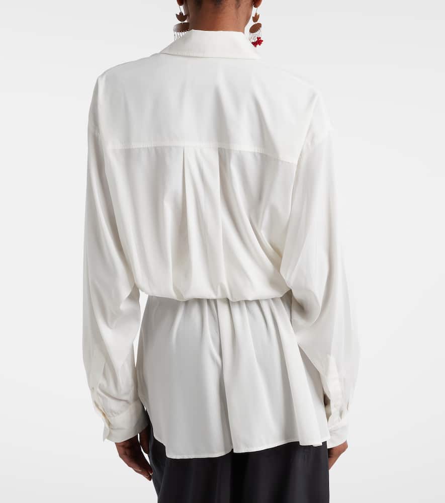 Keren satin blouse