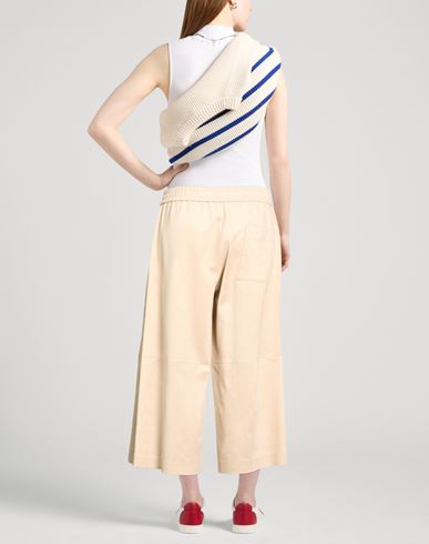 Woman Pants Beige Size 6 Polyester, Elastane, Acetate