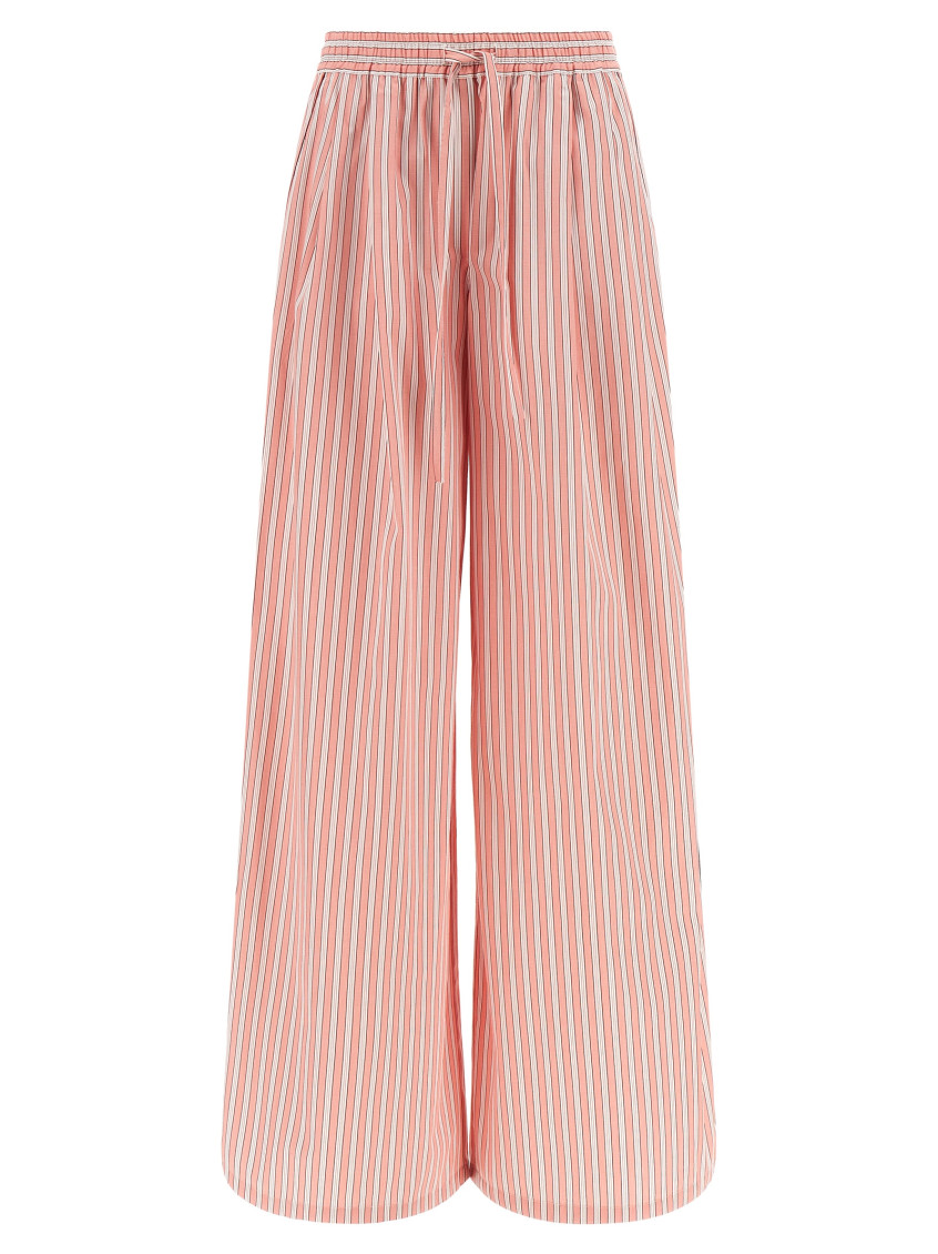 Dolce&Gabbana - high rise striped lounge pant