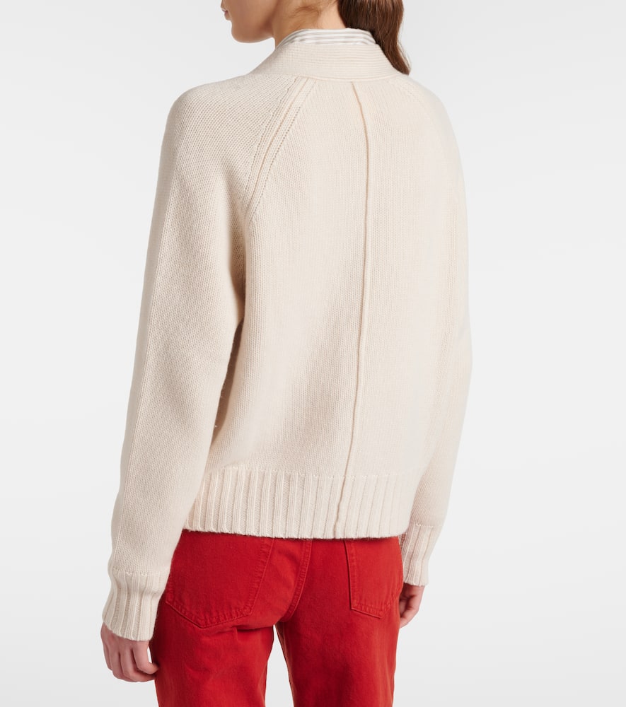 Cashmere and wool cardigan