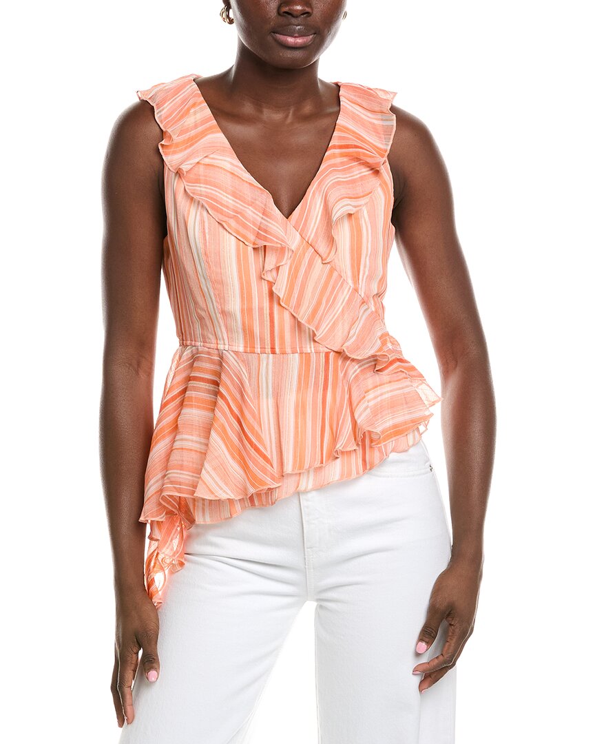 Asymmetrical Ruffle Blouse