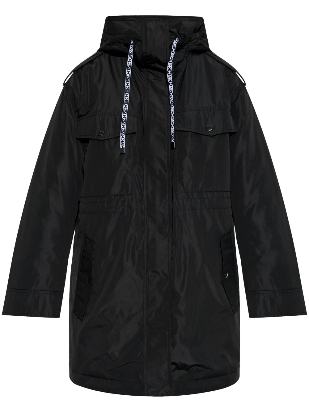 Hooded parka - Black