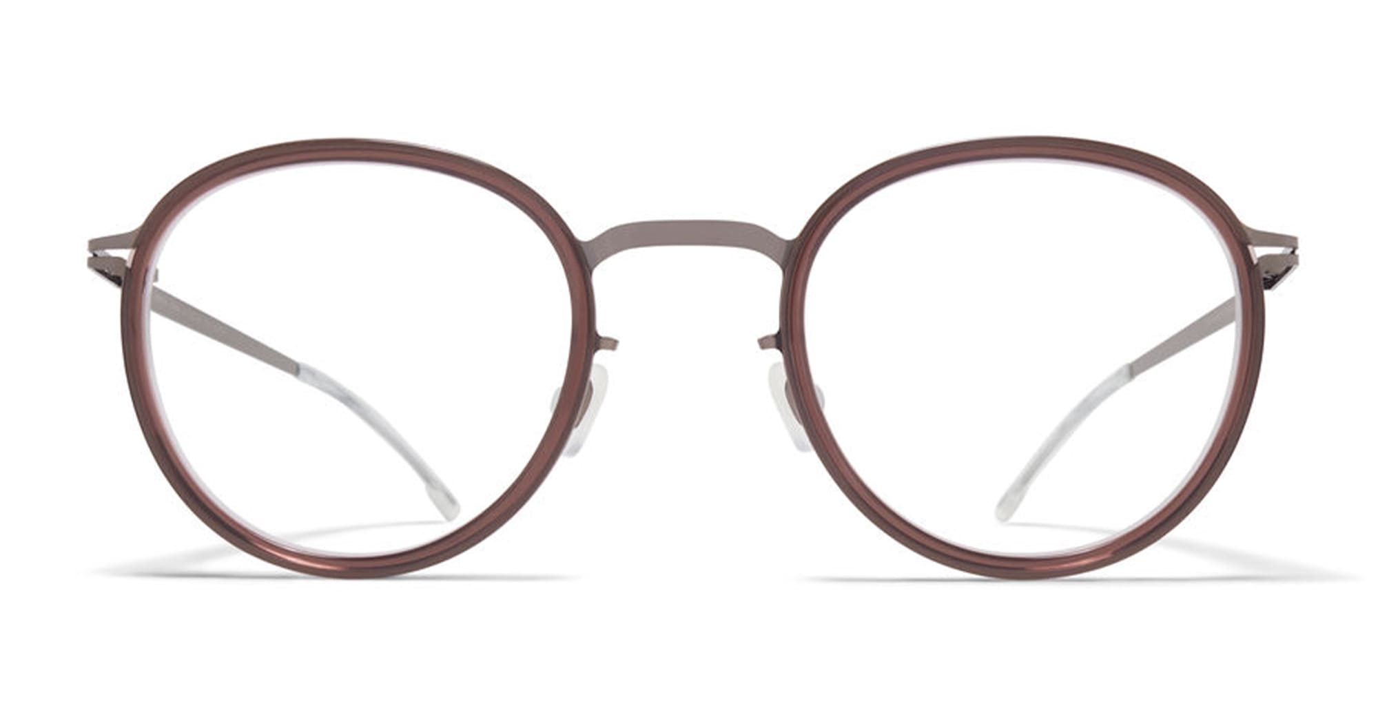 Kiana - Shiny Graphite Maroon Rx Acetate Eyeglasses - Women