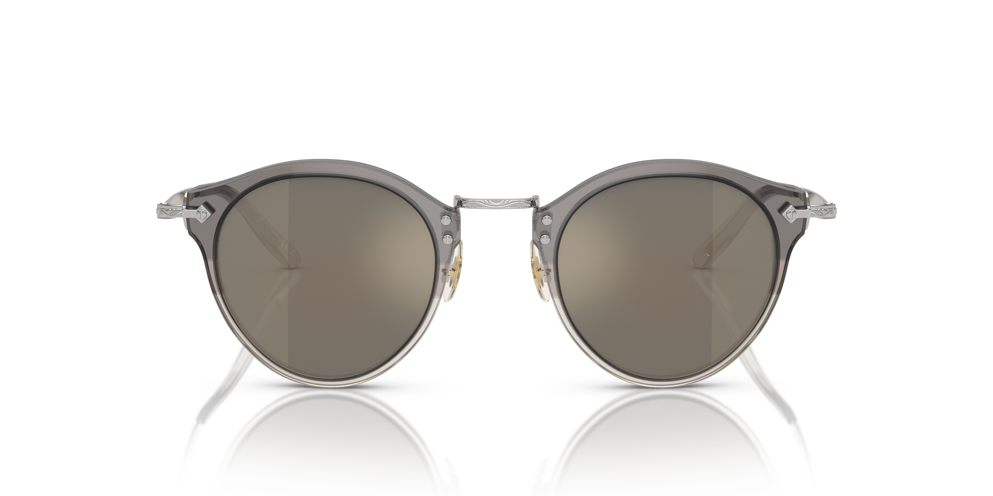 Oliver Peoples Man Oliver Peoples OV5184S OP-505 SUN 143639 Zonnebrillen Acetaat Zilver Grijs Pantos Spiege