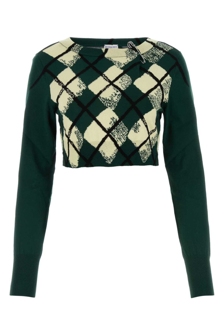 Cotton Cropped Knitwear