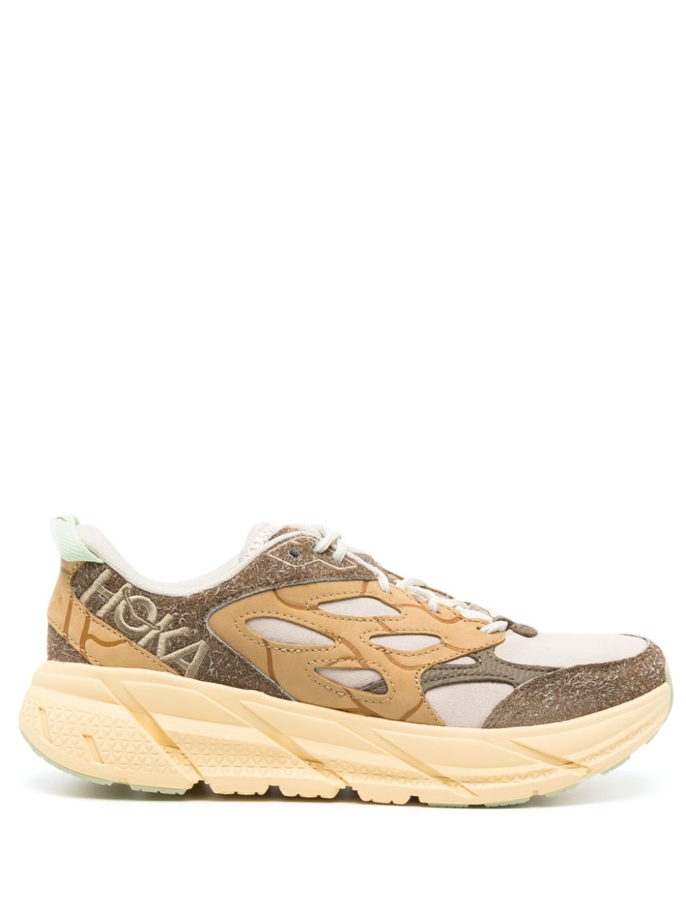 Clifton L suede sneakers - Brown