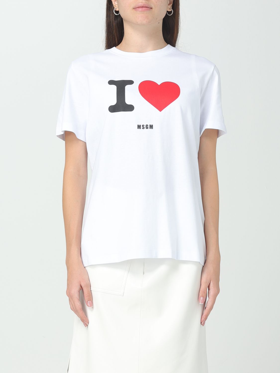 T-Shirt Woman color White