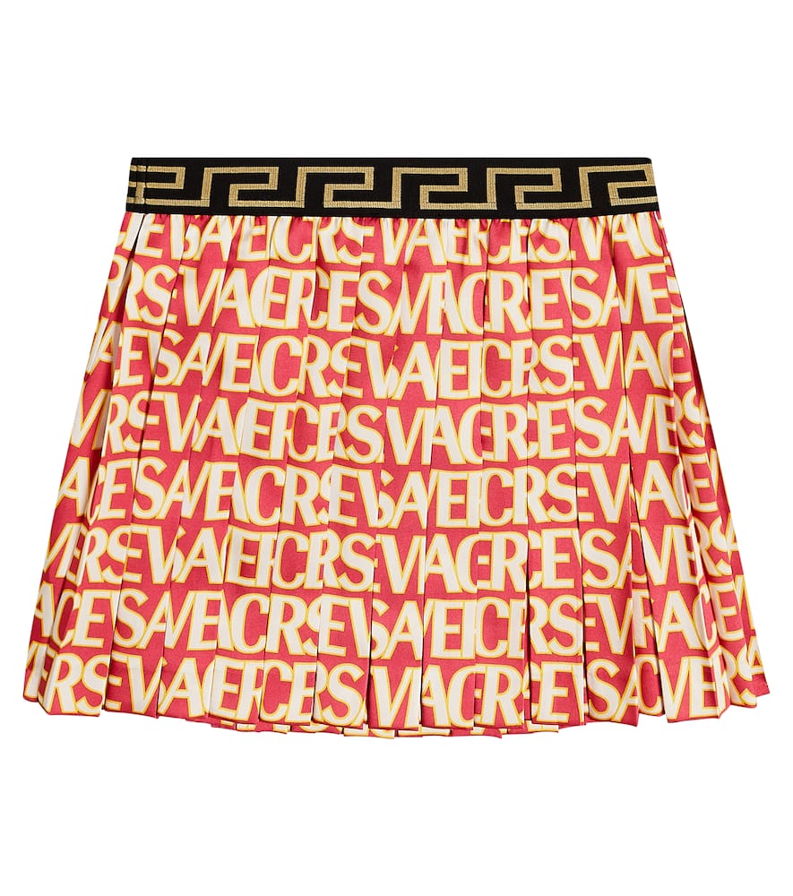 Versace Allover pleated skirt