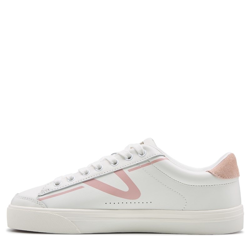 Women's Hopper Sneakers (White/Pink)