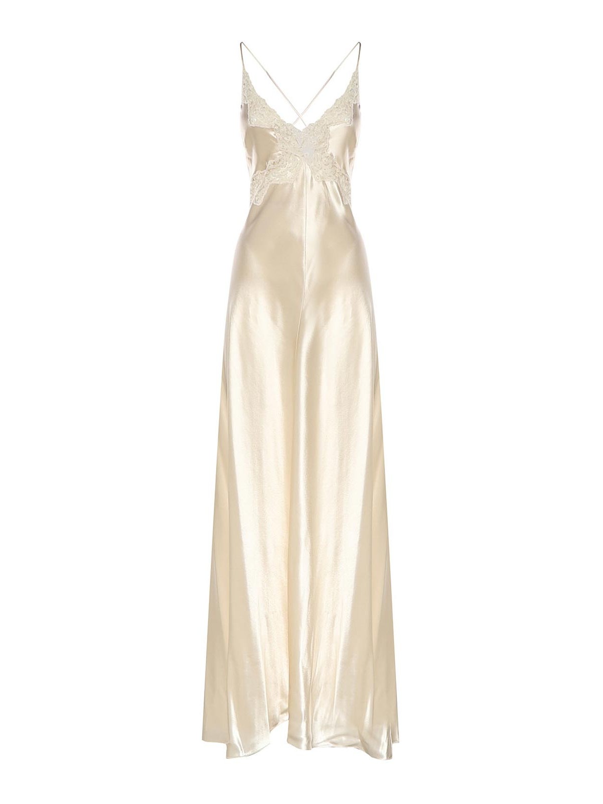 Long Silk Dress