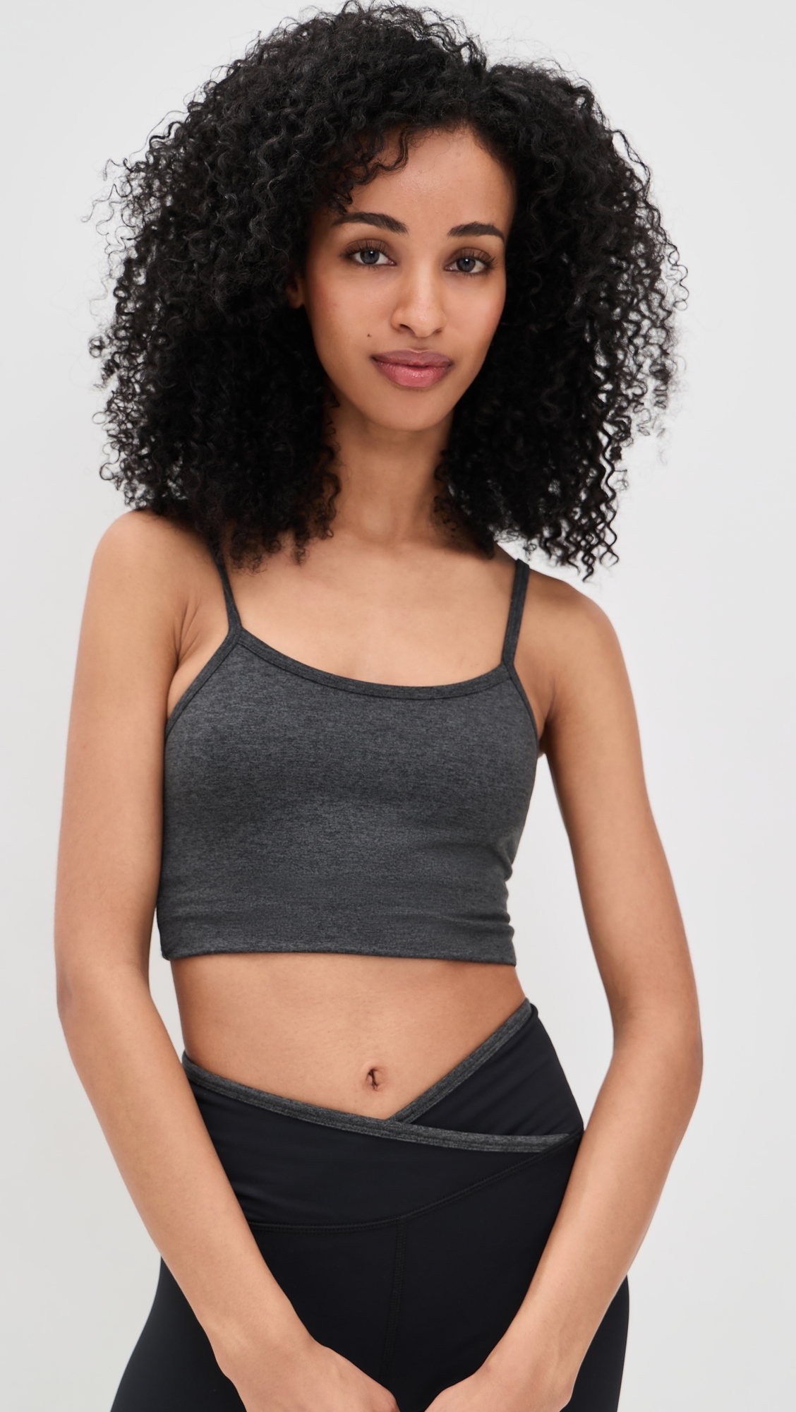 The Winnie Tank Charcoal Heather