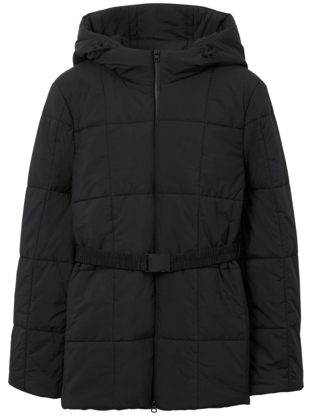 Long-sleeve padded jacket - Black