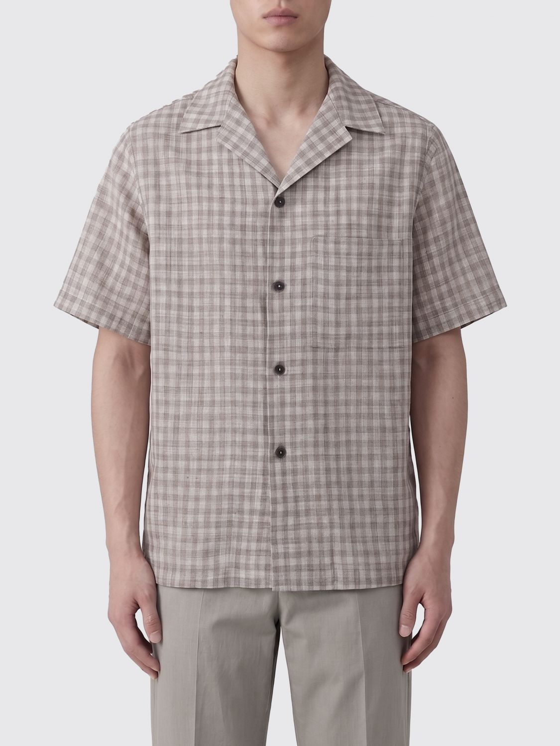 Shirt Men color Beige