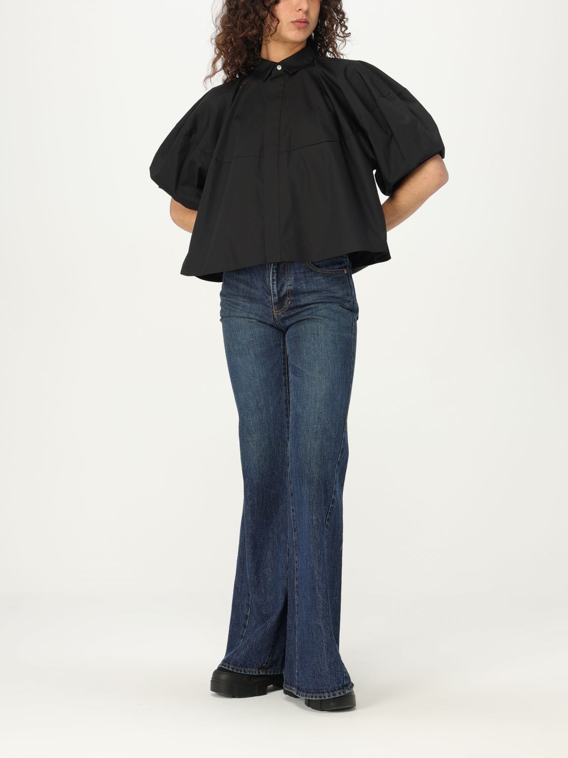 Pants Woman color Blue