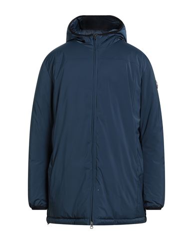 Man Jacket Navy Size 44 Polyacrylic, Elastane