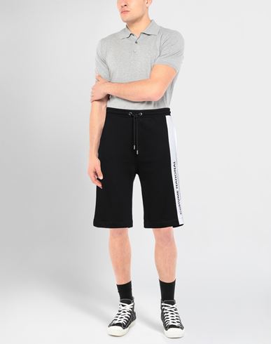 Man Shorts & Bermuda Shorts Black