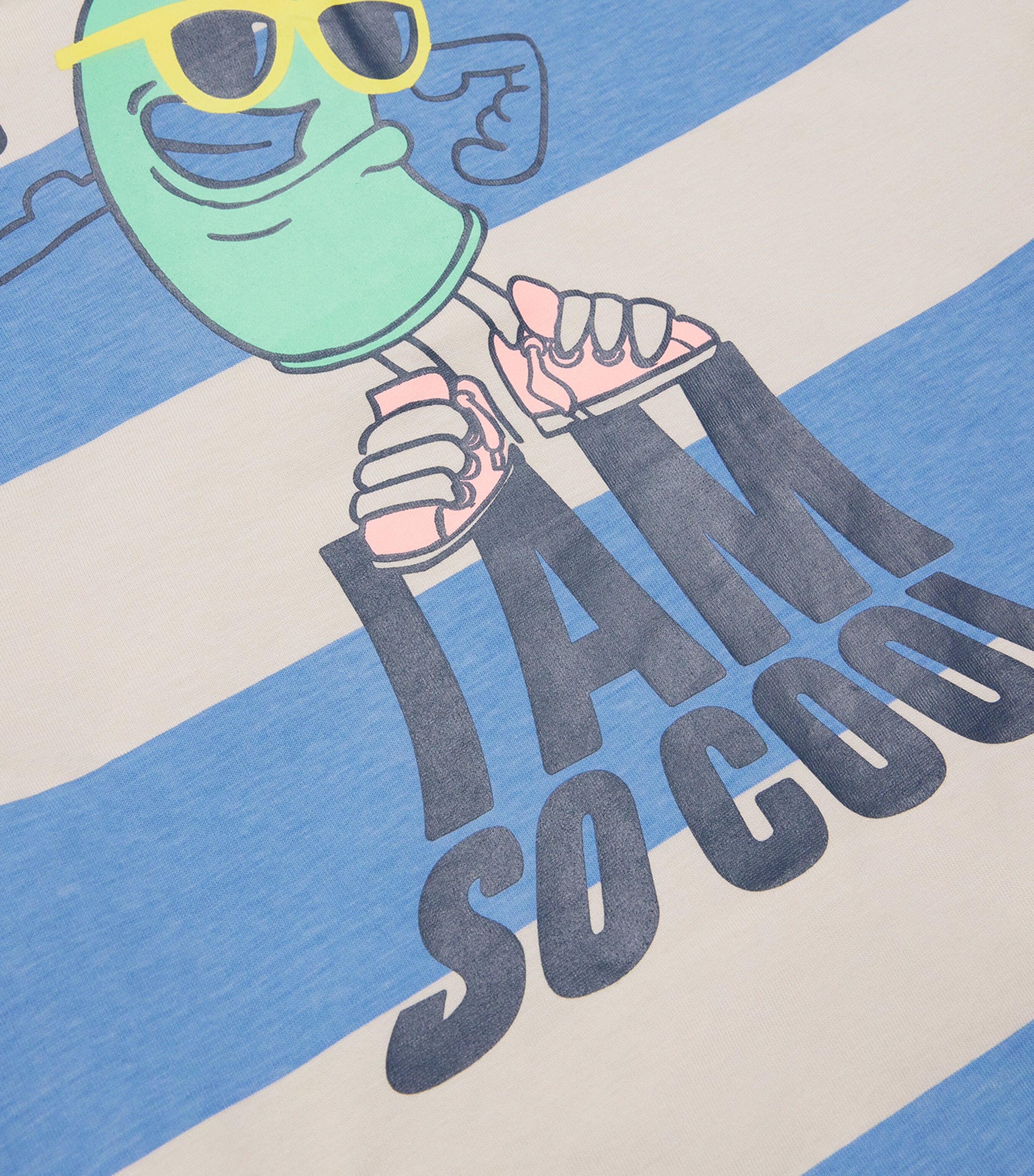 Cotton Stripe Polo Shirt